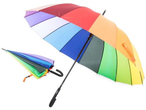 Regenschirm Xxl Regenbogen Stockschirm Golfschirm Damen Gross Bunt 130 Cm Ebay